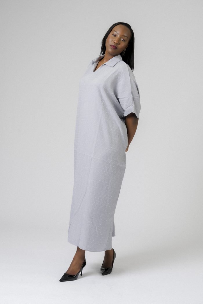 Cloud Grey Caftan