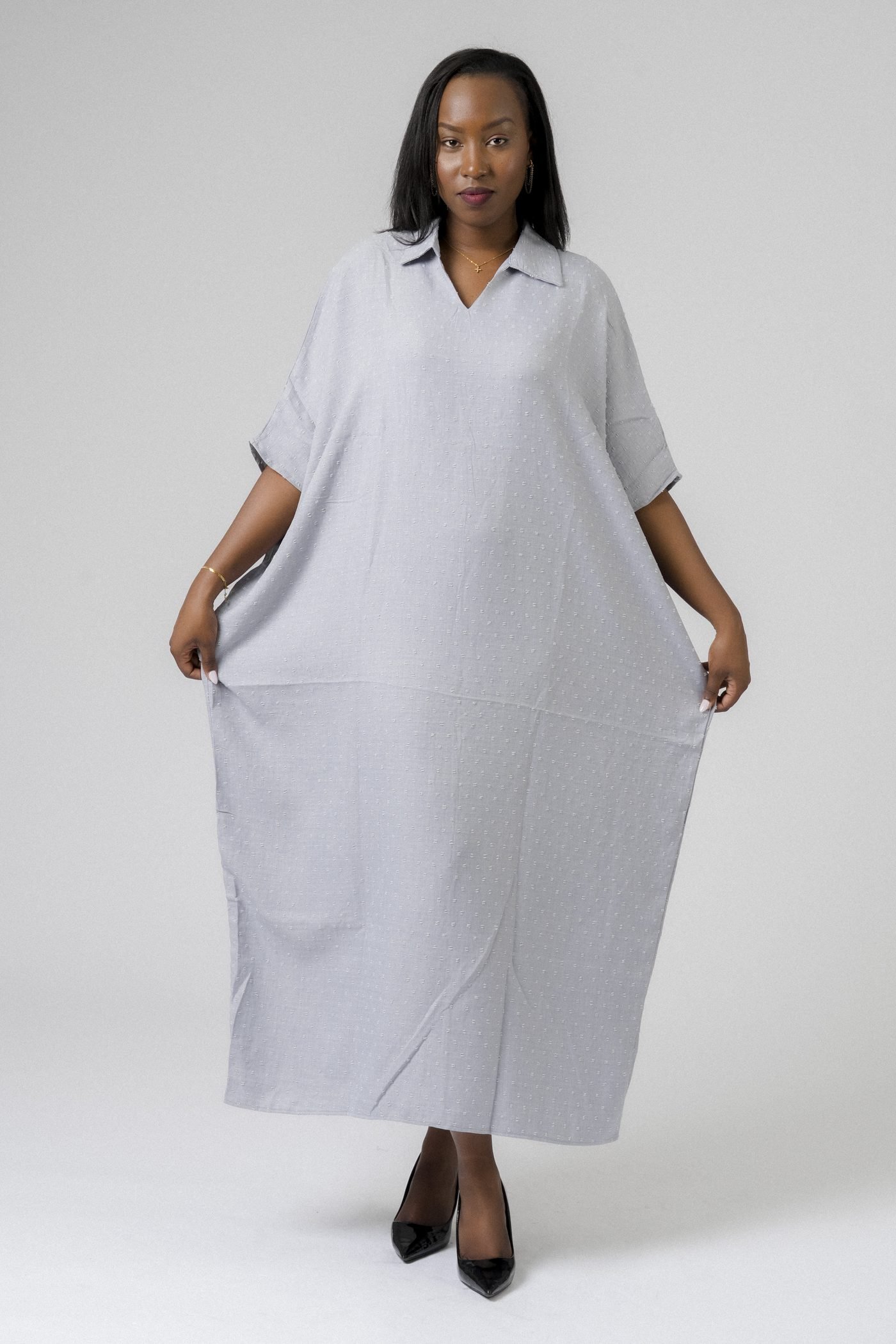 Cloud Grey Caftan