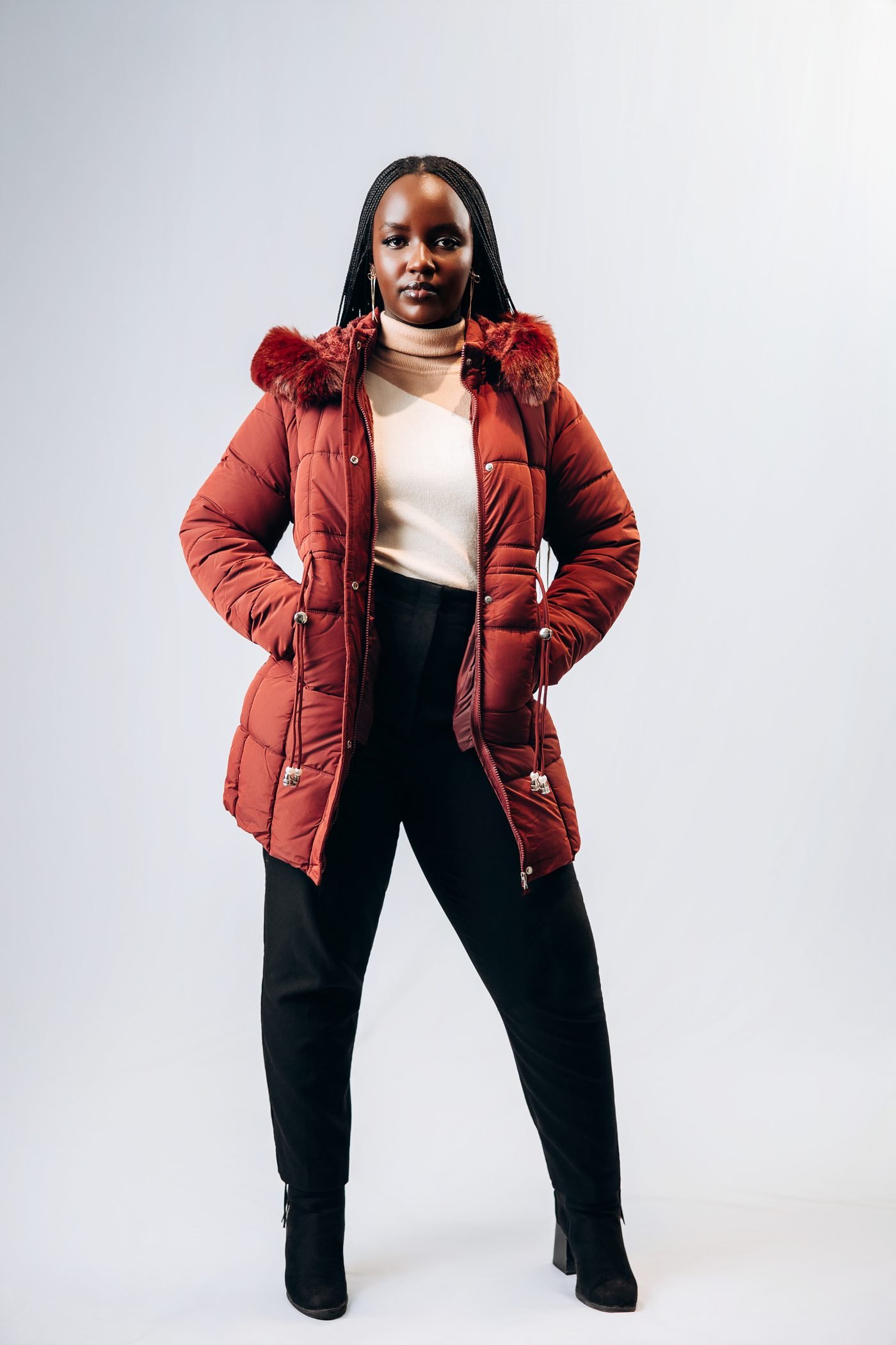 Icebound Elegance Coat
