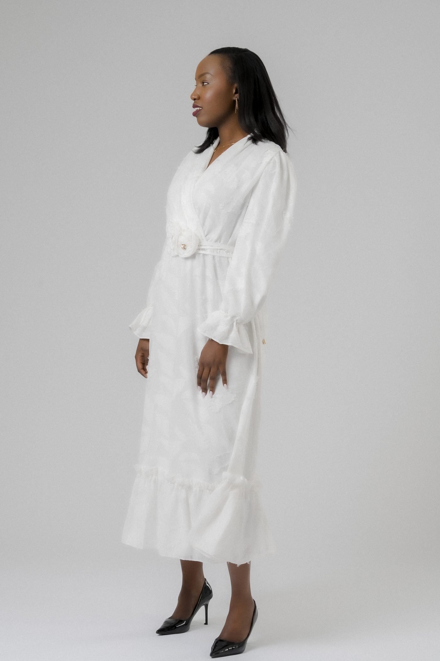 Ivory Bloom Dress
